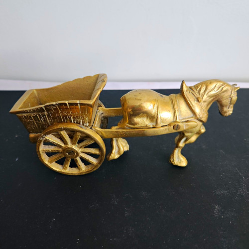 Solid brass horse - solid,