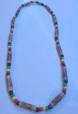 Rasta surf style bamboo beaded - rasta,