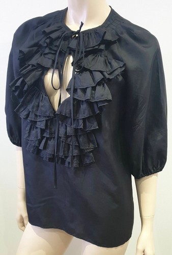Givenchy black silk round - givenchy,