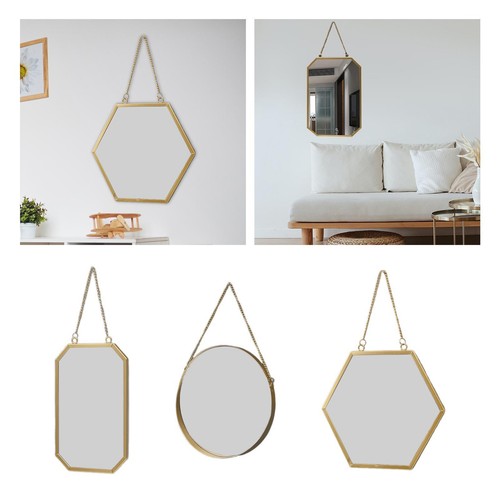 Wall mirror for - hanging, on
