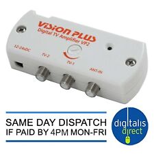 Caravan Television TV Aerial Signal Booster Vision Plus Digital Amplifier 12-24v