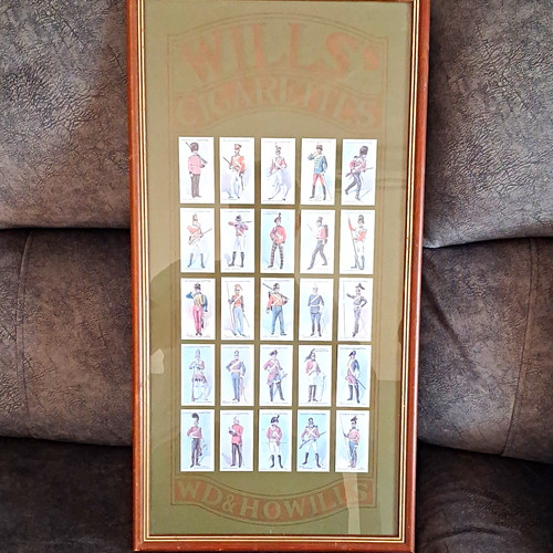 Wills framed complete set - framed,