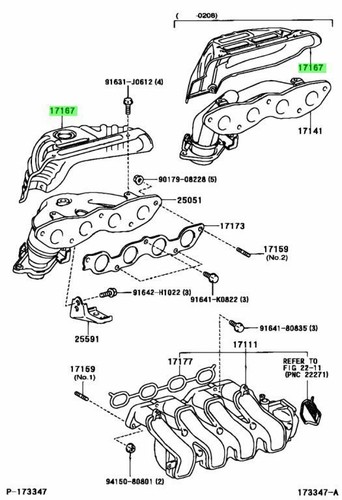 Genuine toyota exhaust - genuine,
