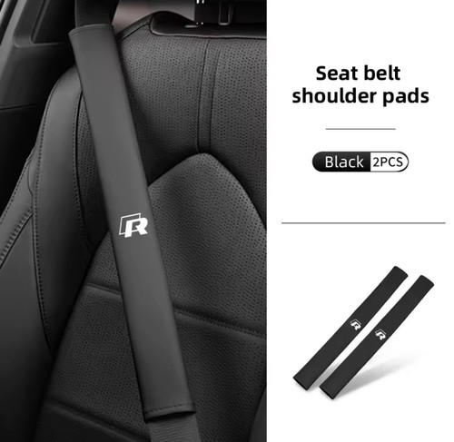 2pcs car seat belt leather - seat,