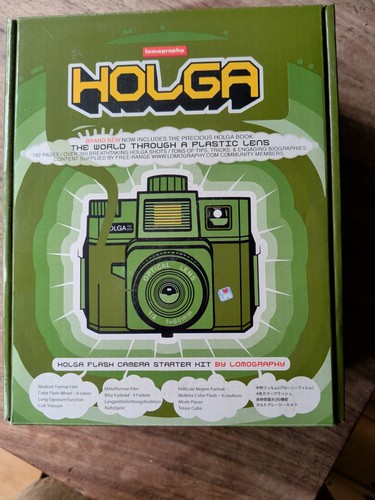 Holga 120n medium format green - holga,
