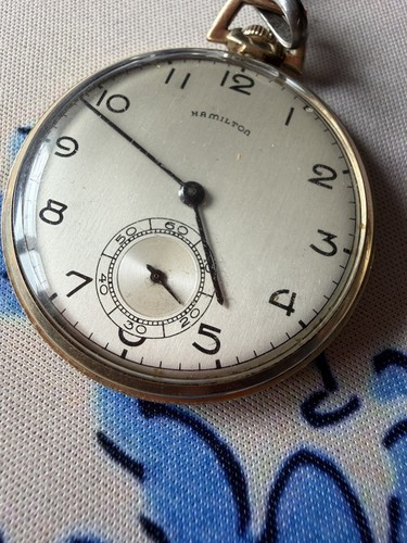 Hamilton vintage pocket watch - hamilton,