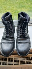 Boots Black Leather Mens Jack