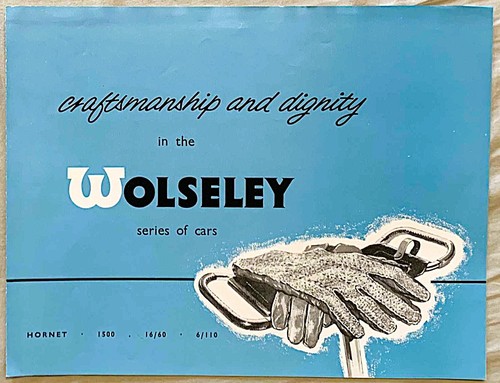 Wolseley range brochure 1961 - ,