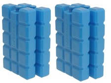 4 Pack Cool Packs 400ml Each Travel Box Bag Freezer Ice Blocks Reusable Picnic