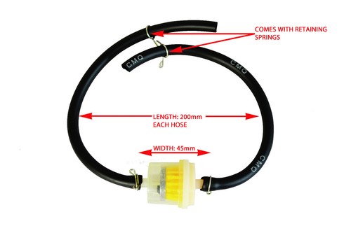 Motorcycle fuel gas filter - fuel,