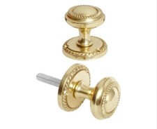 Door Knobs Mortice Brass