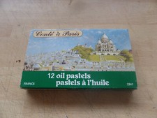 conte oil pastels