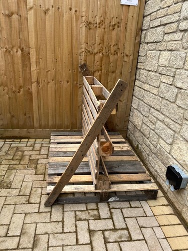Wooden pallet wide x - 1.2,