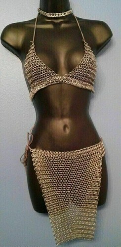 Chainmail bikini bra sexy - ,