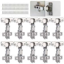 10 PCS Cabinet Hinges, Cold