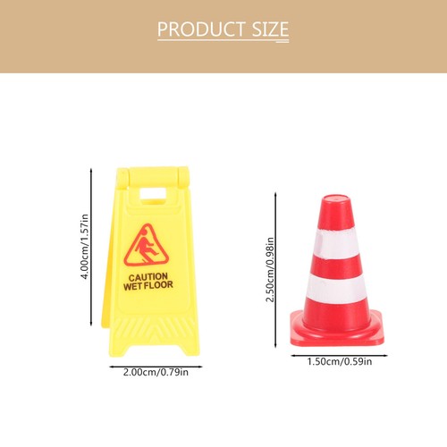 Mini traffic cones road sign - cones,