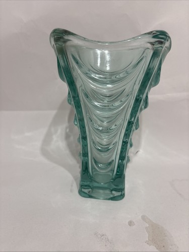 Vintage czech green glass - czech,