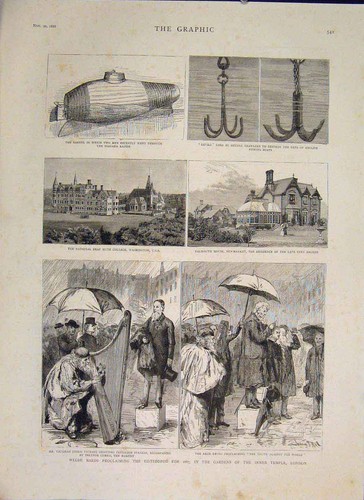 Original old antique print - original,