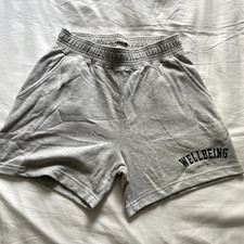 Mens Jack Wills Grey Sweat pant Jogger Shorts Size M