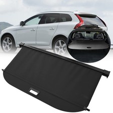 NEW RETRACTABLE PARCEL SHELF BOOT LOAD COVER IN BLACK For VOLVO XC60 2009-2015