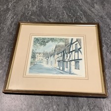 Sonning Reading Berks Signed Print By Philip Martin