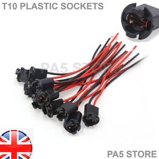 4x T10 PLASTIC W5W 501 Light