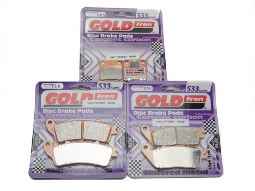 Goldfren brake pads front - brake, &
