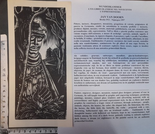 Wunderkammer bookplate 1017 - c,