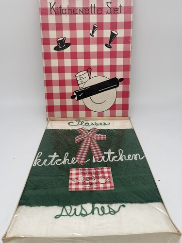 Kitchenette cotton towel - kitchenette, set