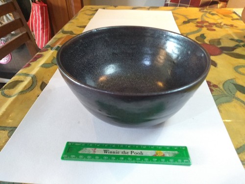 Lovely studio pottery black - pottery,