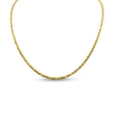 22ct Gold Rope Chain 24 Asian Indian Solid 91.6% 2.7mm Width Made to Last