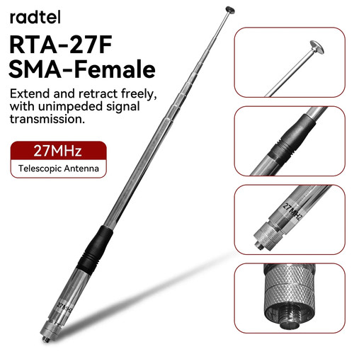 Telescopic long 27mhz - long,