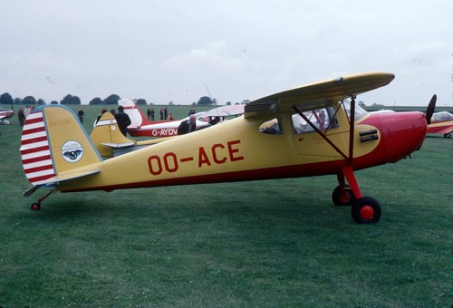 Cessna 120 ace at - 120,, oo-ace,