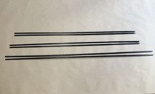 Vw Golf mk1 GTI Convertible Genuine side trims moulding set 6  Black 171898113