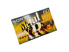 Sony metal cassette tape - sony,