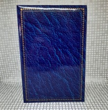Vintage Photograph Album Cobalt Blue Holds 60 6x4 Photos Flip Up Slip In General