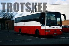 35mm Slide Armchair Volvo B12M Van Hool WJ02VRN c2003 Orig