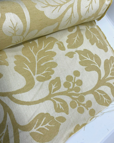 Metres gold floral - metres,