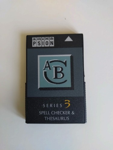 Psion series spell - checker, &