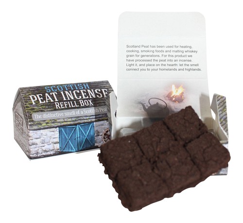 Scottish turf peat incense - peat,