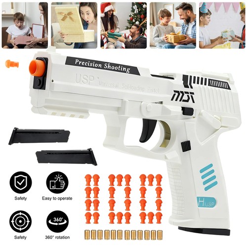 Toy gun with automatic - with,