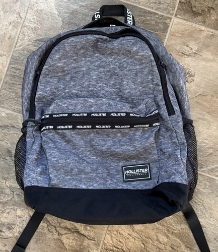 Hollister gray book bag - book,