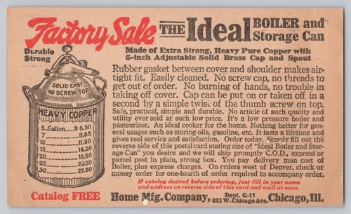 The ideal boiler and - boiler,