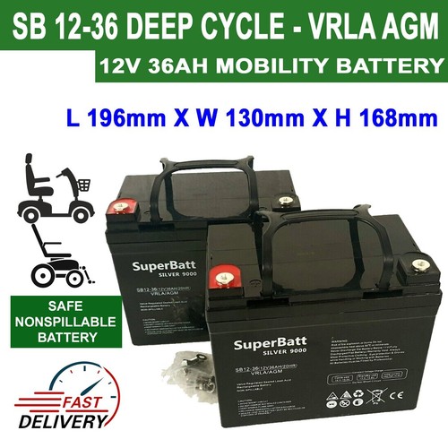 Pair 12v 36ah 33ah - -, sb