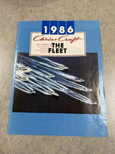 Chris craft 1986 boat catalog - boat,