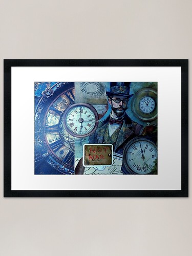 Stop the war framed art - the,