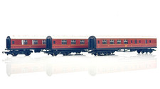 HORNBY 00 GAUGE - R433/R434 - LMS 57' STANIER MAROON COMPOSITE & BRAKE COACHES