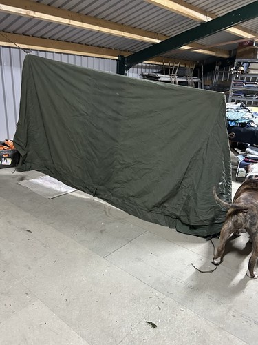 Vintage millitary tent olive - tent,,