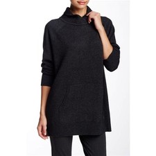 VINCE RIBBED WOOL/YAK SWEATER