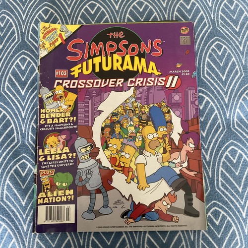 The simpsons futurama - the, comic